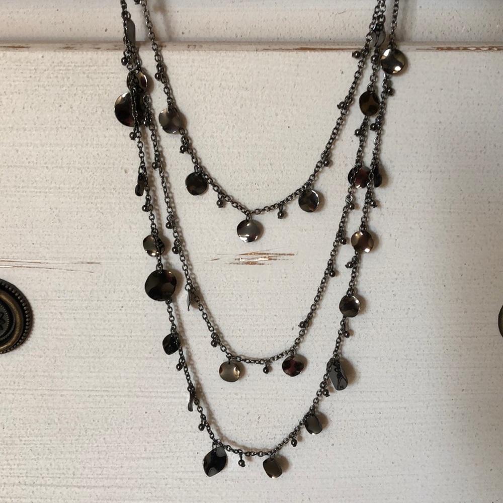 Tri-layer necklace